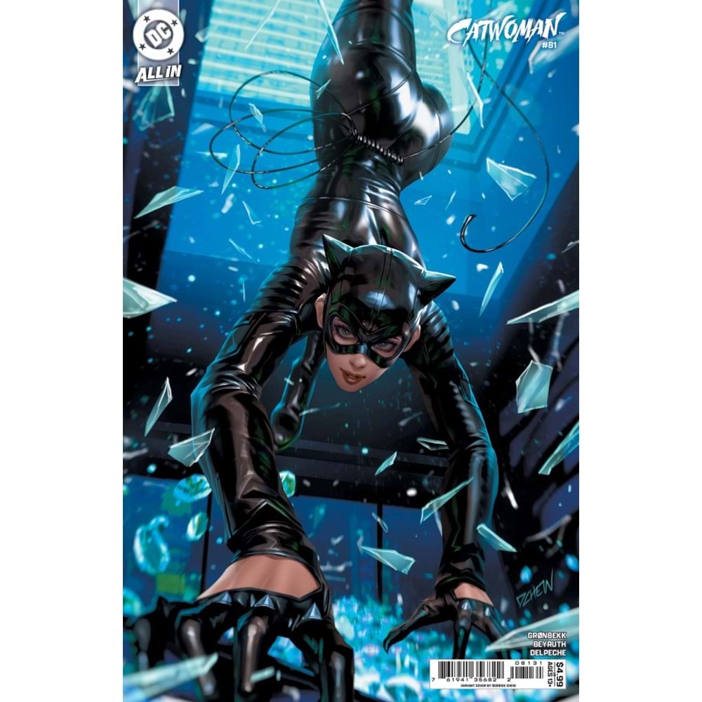 CATWOMAN (2018) # 81 COVER C DERRICK CHEW CARD STOCK VARIANT
