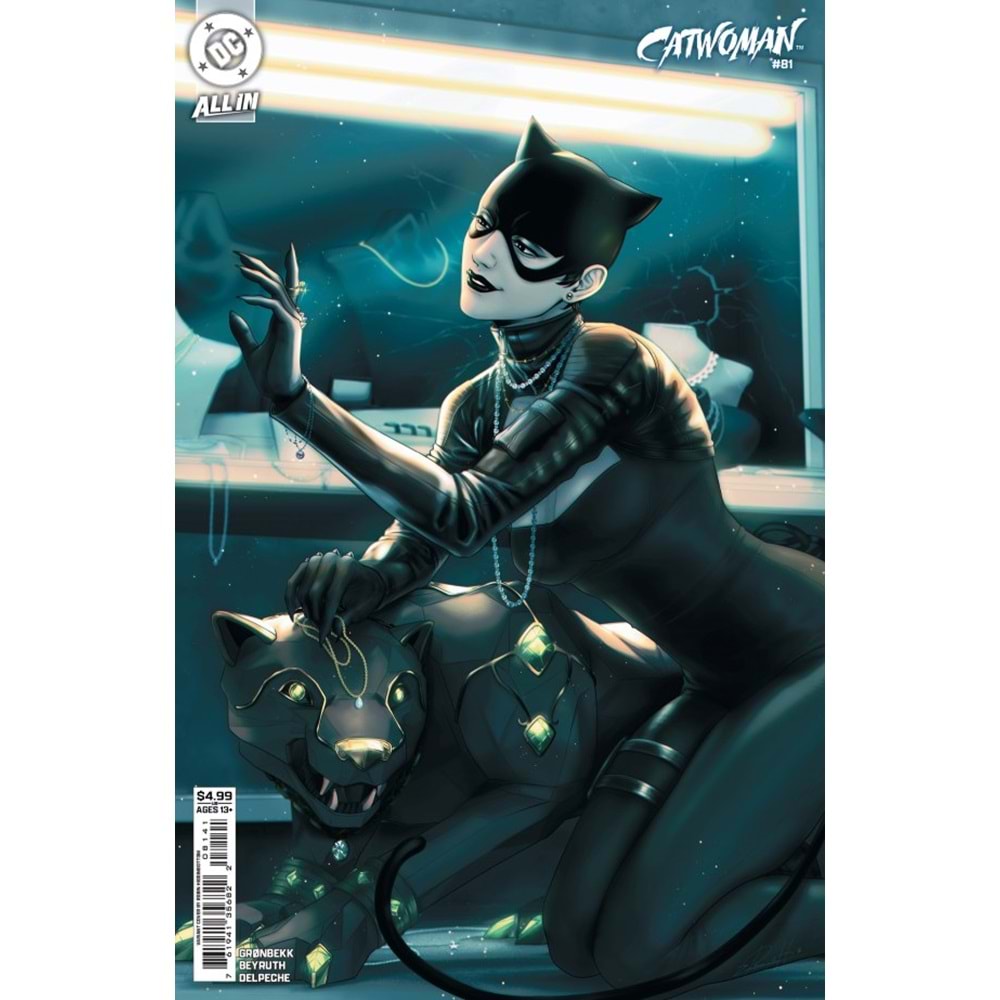 CATWOMAN (2018) # 81 COVER D ROBIN HIGGINBOTTOM CARD STOCK VARIANT