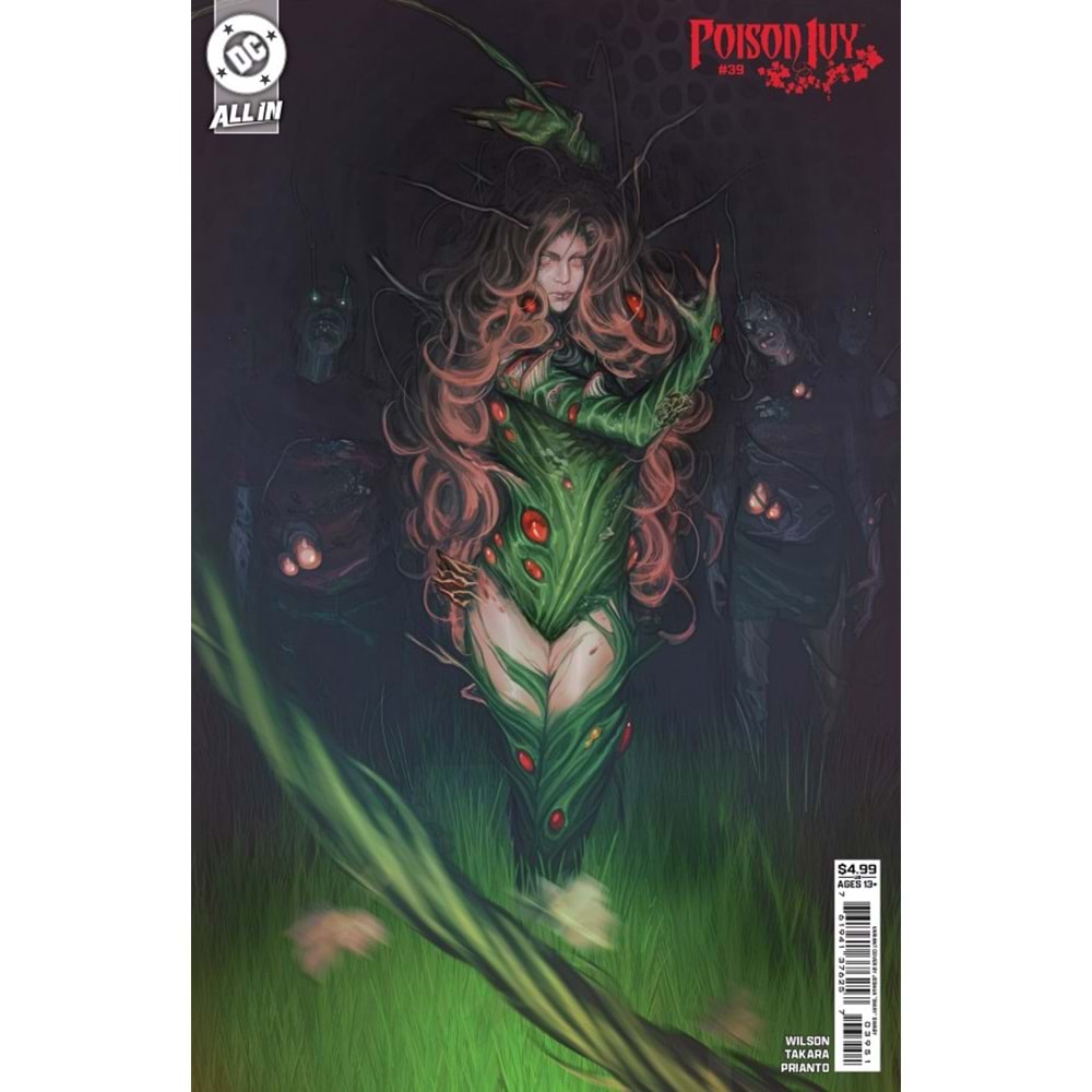 POISON IVY # 39 COVER E JOSHUA SWAY SWABY CARD STOCK VARIANT