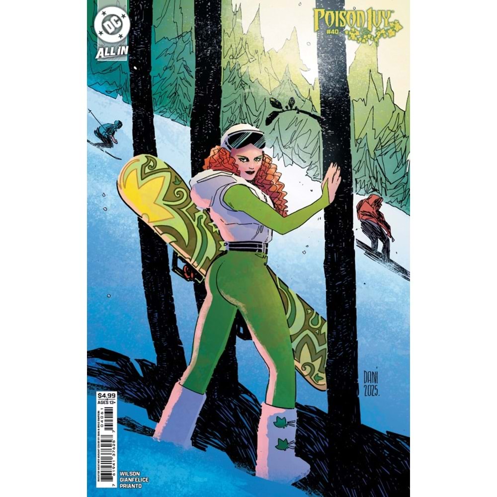 POISON IVY # 40 COVER F DANI SWEATER WEATHER CARD STOCK VARIANT