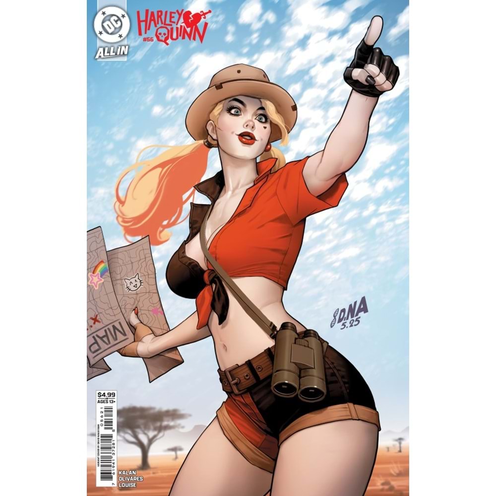 HARLEY QUINN (2021) # 56 COVER B DAVID NAKAYAMA CARD STOCK VARIANT