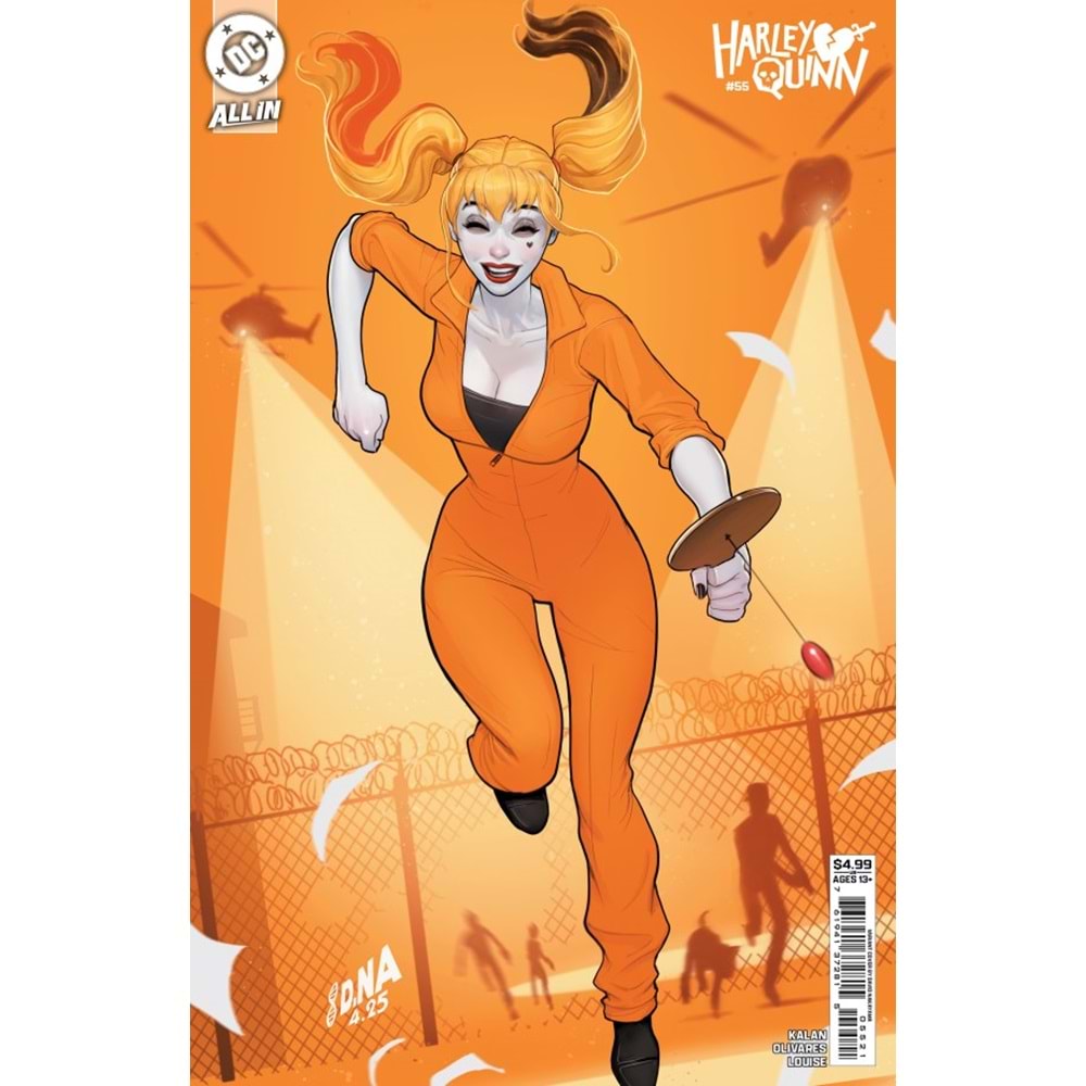 HARLEY QUINN (2021) # 55 COVER B DAVID NAKAYAMA CARD STOCK VARIANT