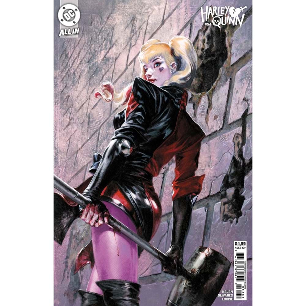 HARLEY QUINN (2021) # 54 COVER D GABRIELE DELLOTTO GOTHAM CARD STOCK VARIANT