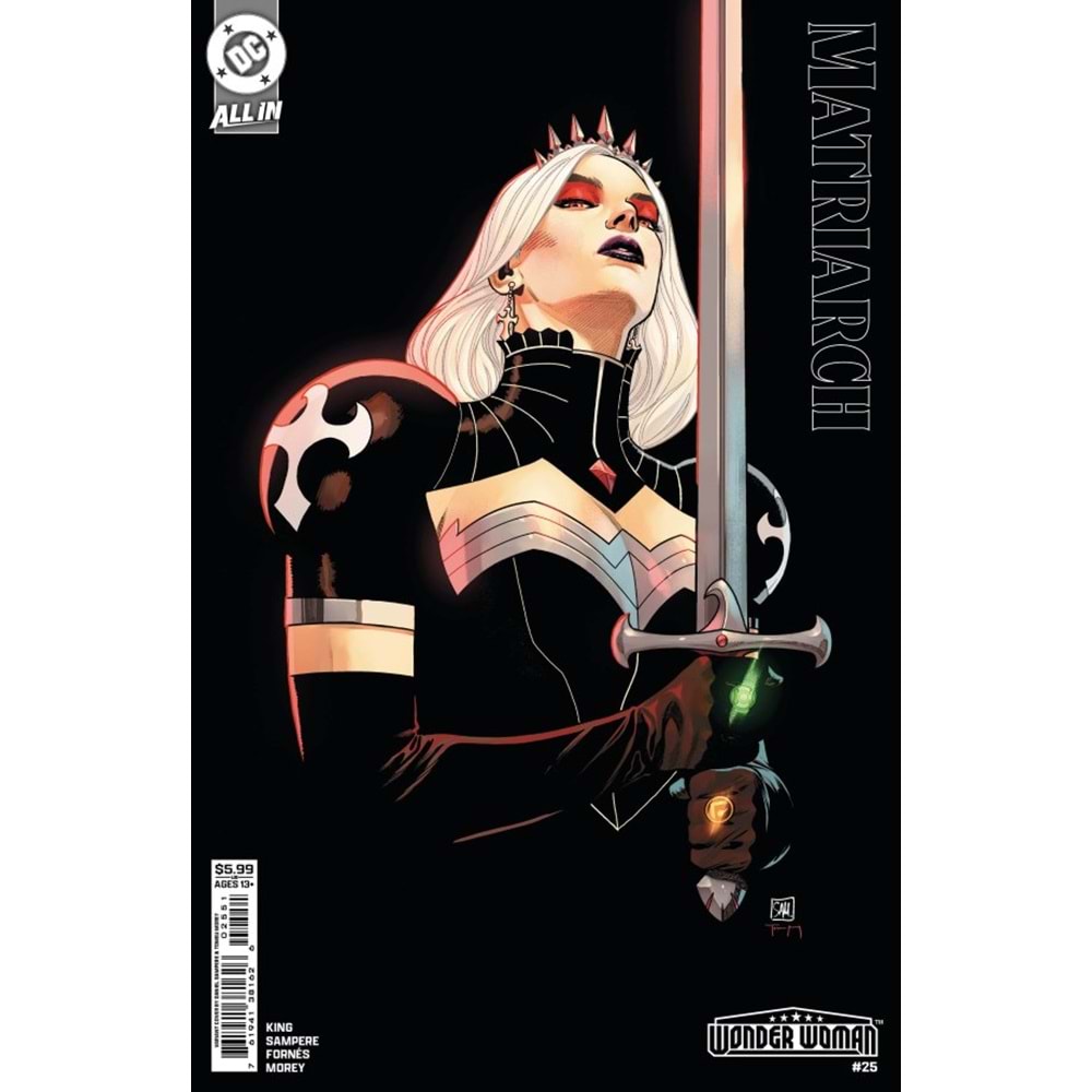 WONDER WOMAN (2023) # 25 COVER D DANIEL SAMPERE CARD STOCK VARIANT