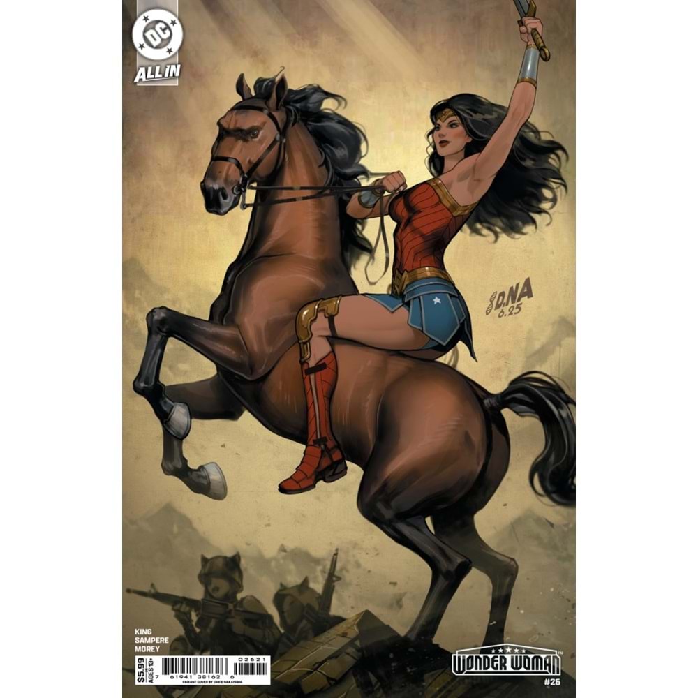 WONDER WOMAN (2023) # 26 COVER B DAVID NAKAYAMA CARD STOCK VARIANT