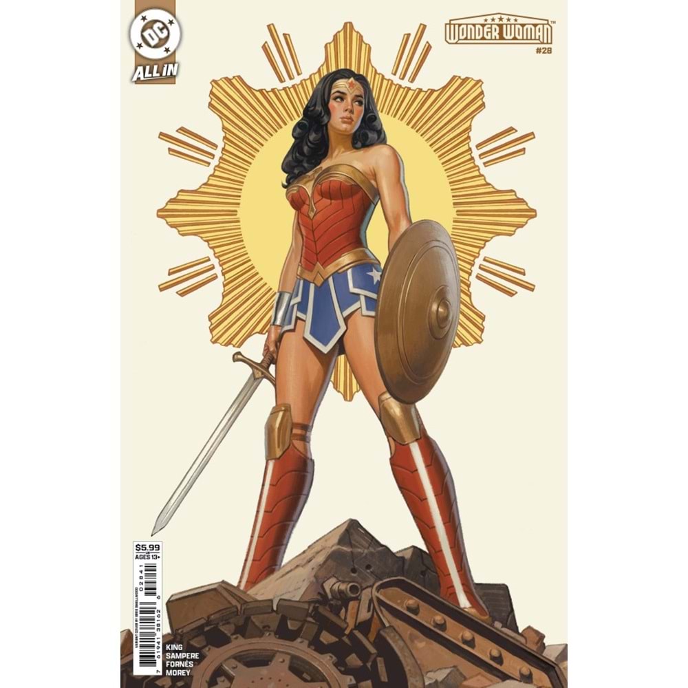 WONDER WOMAN (2023) # 28 COVER D GREG SMALLWOOD CARD STOCK VARIANT