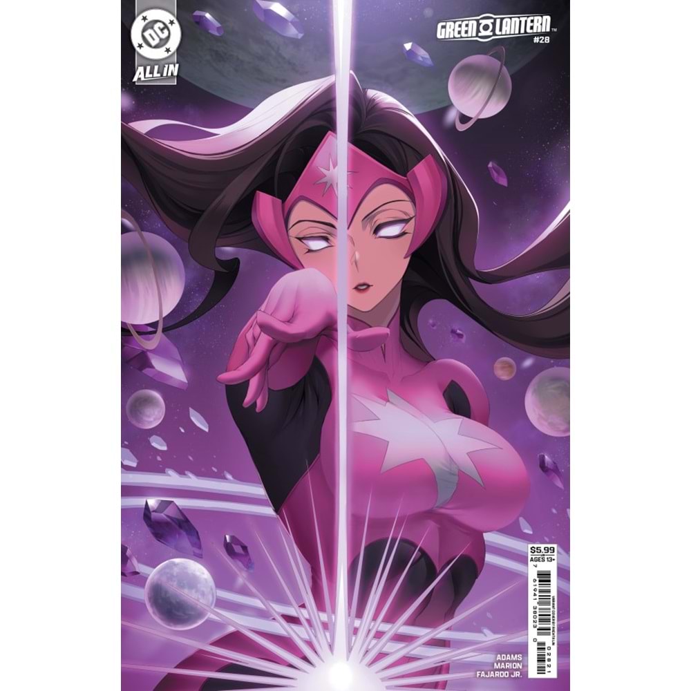 GREEN LANTERN (2023) # 28 COVER B RACHTA LIN CARD STOCK VARIANT