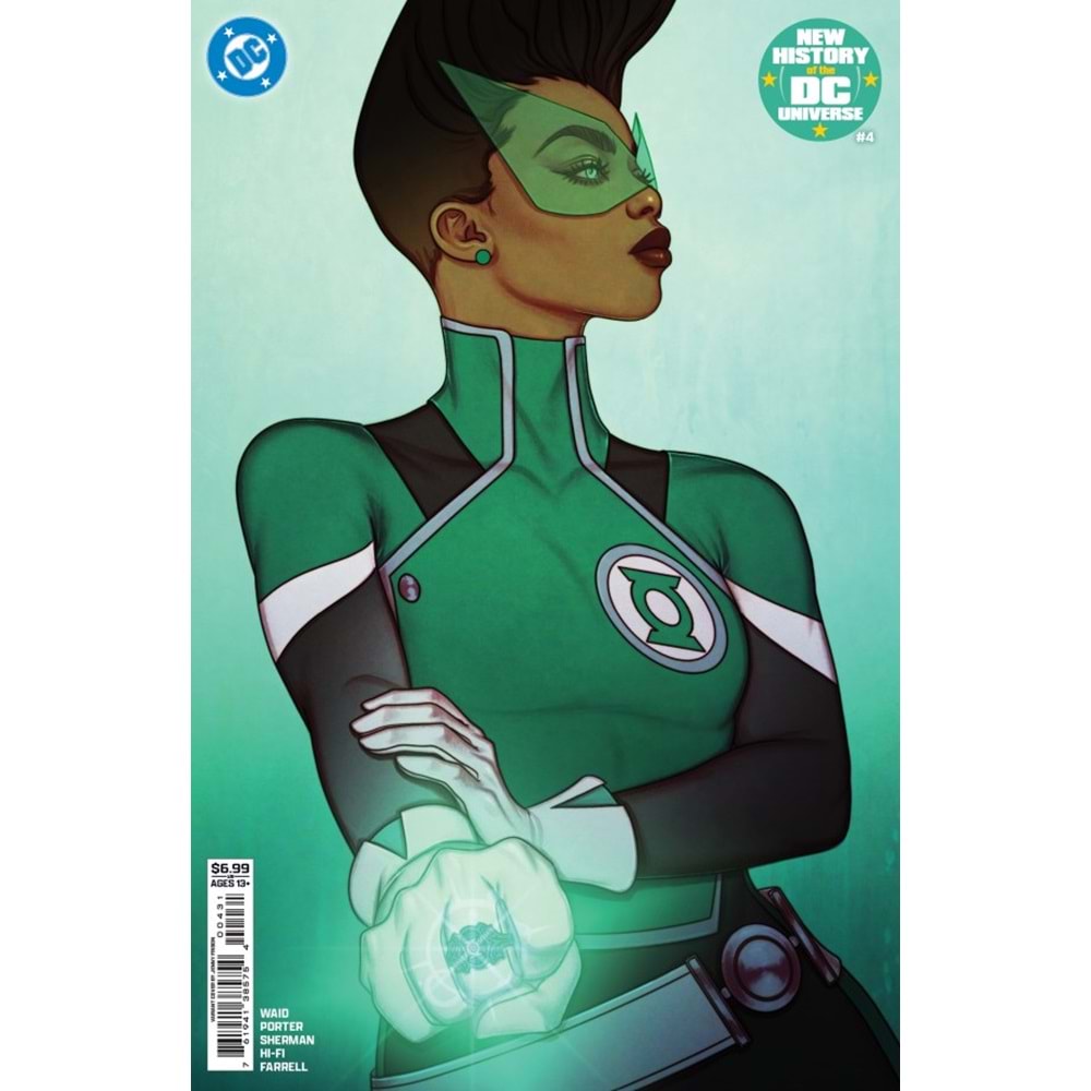 NEW HISTORY OF THE DC UNIVERSE #4 (OF 4) COVER C JENNY FRISON CARD STOCK VARIANT