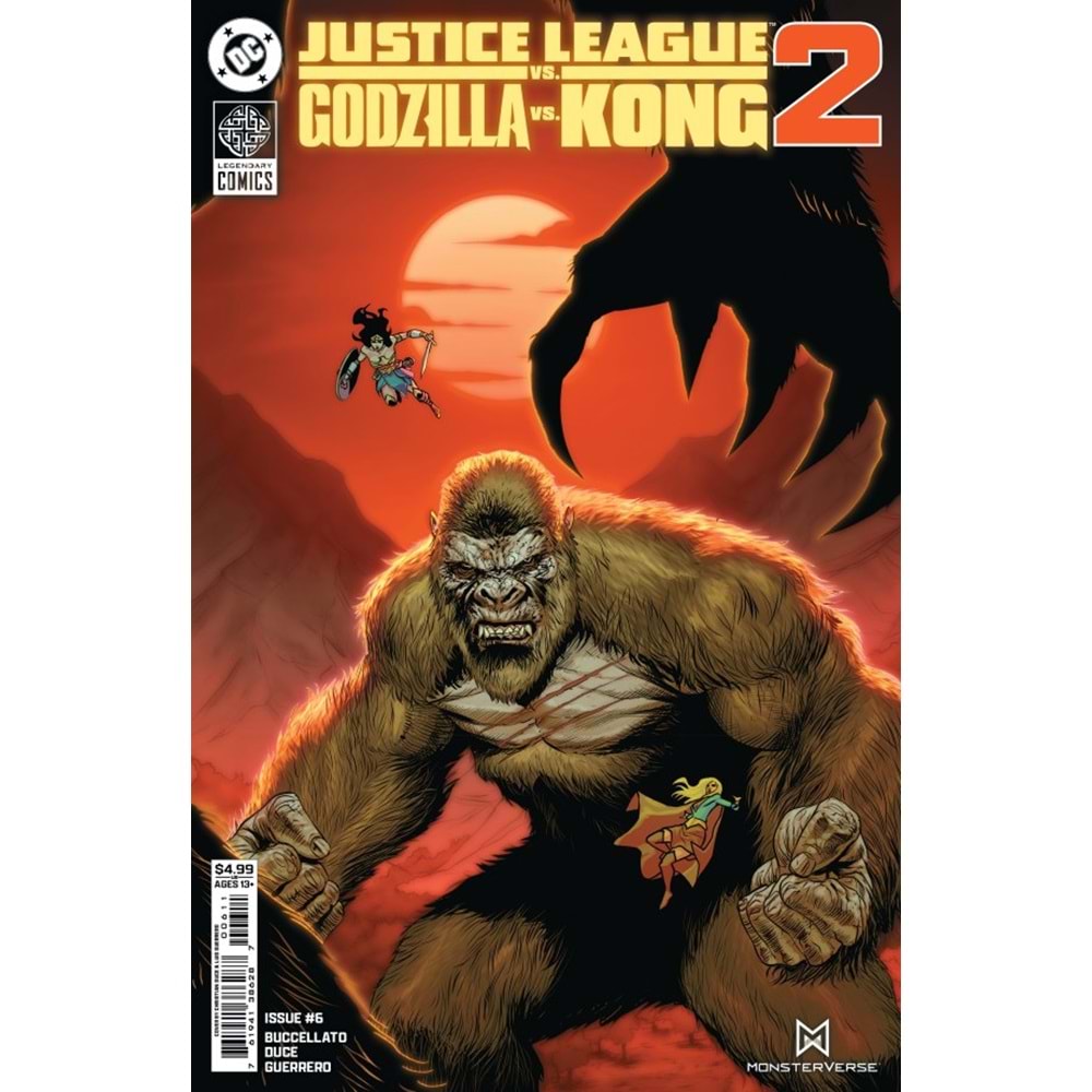 JUSTICE LEAGUE VS GODZILLA VS KONG 2 # 6 (OF 7) COVER A CHRISTIAN DUCE
