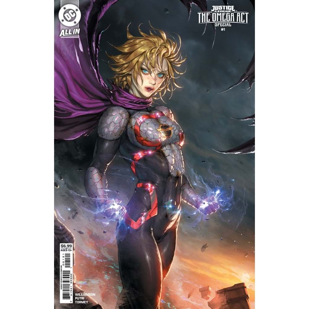JUSTICE LEAGUE THE OMEGA ACT SPECIAL #1 (ONE-SHOT) COVER B KYUYONG EOM CARD STOCK VARIANT (DC K.O.)