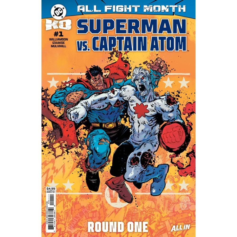 DC K.O. SUPERMAN VS CAPTAIN ATOM #1 (ONE-SHOT) COVER A JORGE CORONA