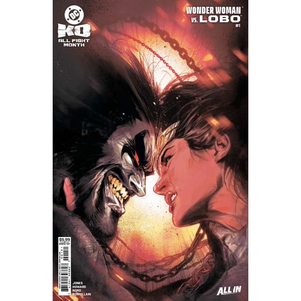 DC K.O. WONDER WOMAN VS LOBO #1 (ONE-SHOT) COVER C JOELLE JONES CARD STOCK VARIANT