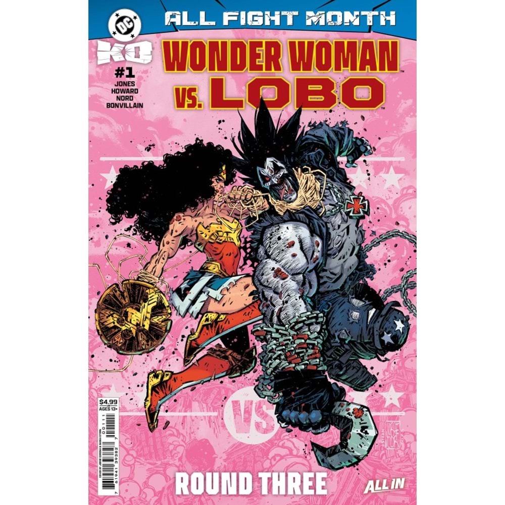 DC K.O. WONDER WOMAN VS LOBO #1 (ONE-SHOT) COVER A JORGE CORONA