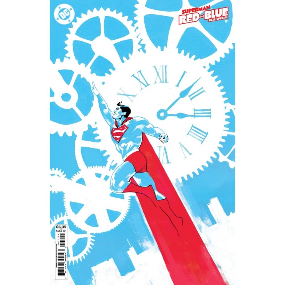 SUPERMAN RED & BLUE 2025 SPECIAL #1 (ONE-SHOT) COVER B MICHAEL WALSH CARD STOCK VARIANT