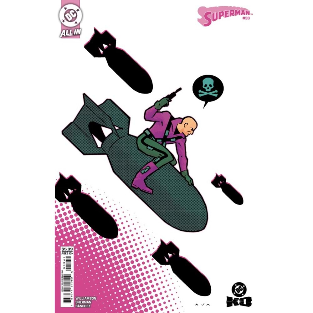 SUPERMAN (2023) # 33 COVER D DAVID AJA CARD STOCK VARIANT (DC K.O.)