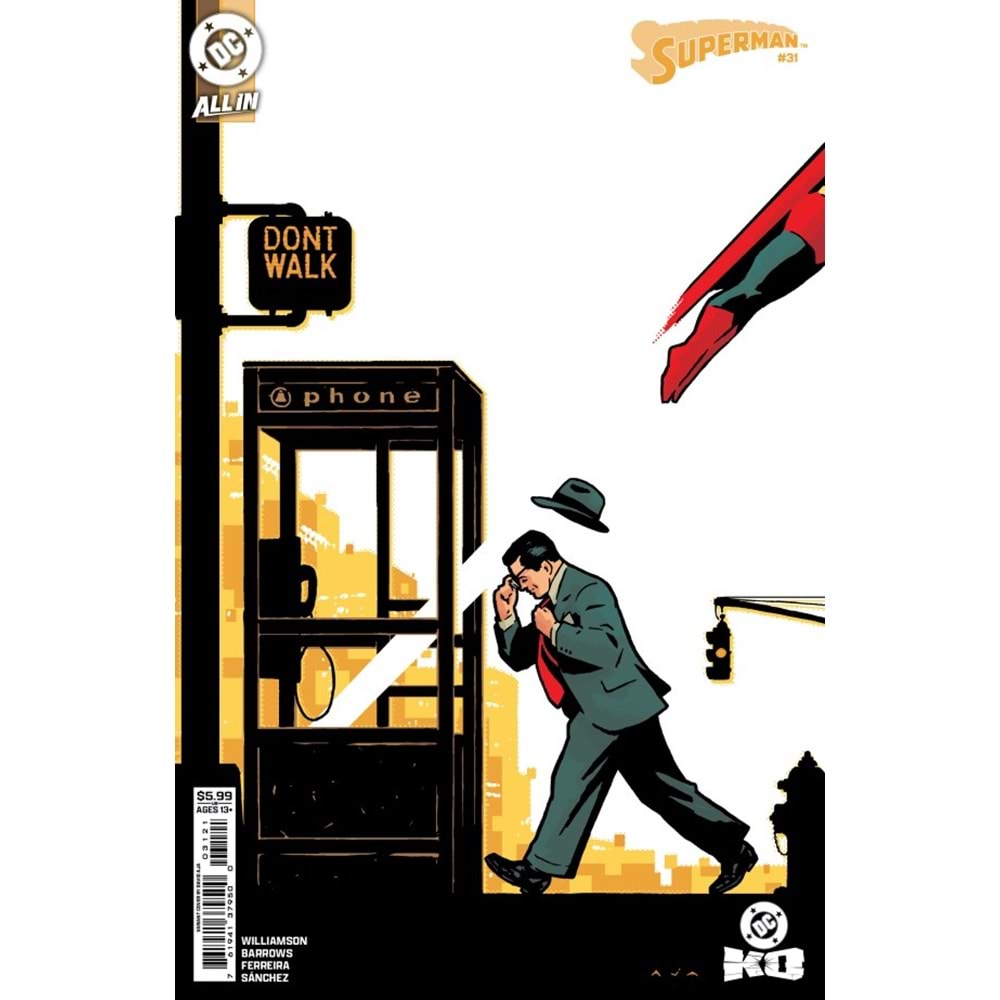 SUPERMAN (2023) # 31 COVER B DAVID AJA CARD STOCK VARIANT (DC K.O.)