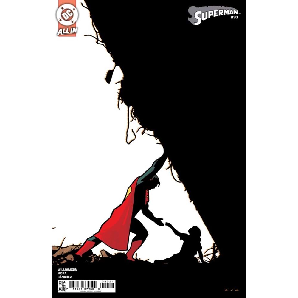 SUPERMAN (2023) # 30 COVER B DAVID AJA CARD STOCK VARIANT