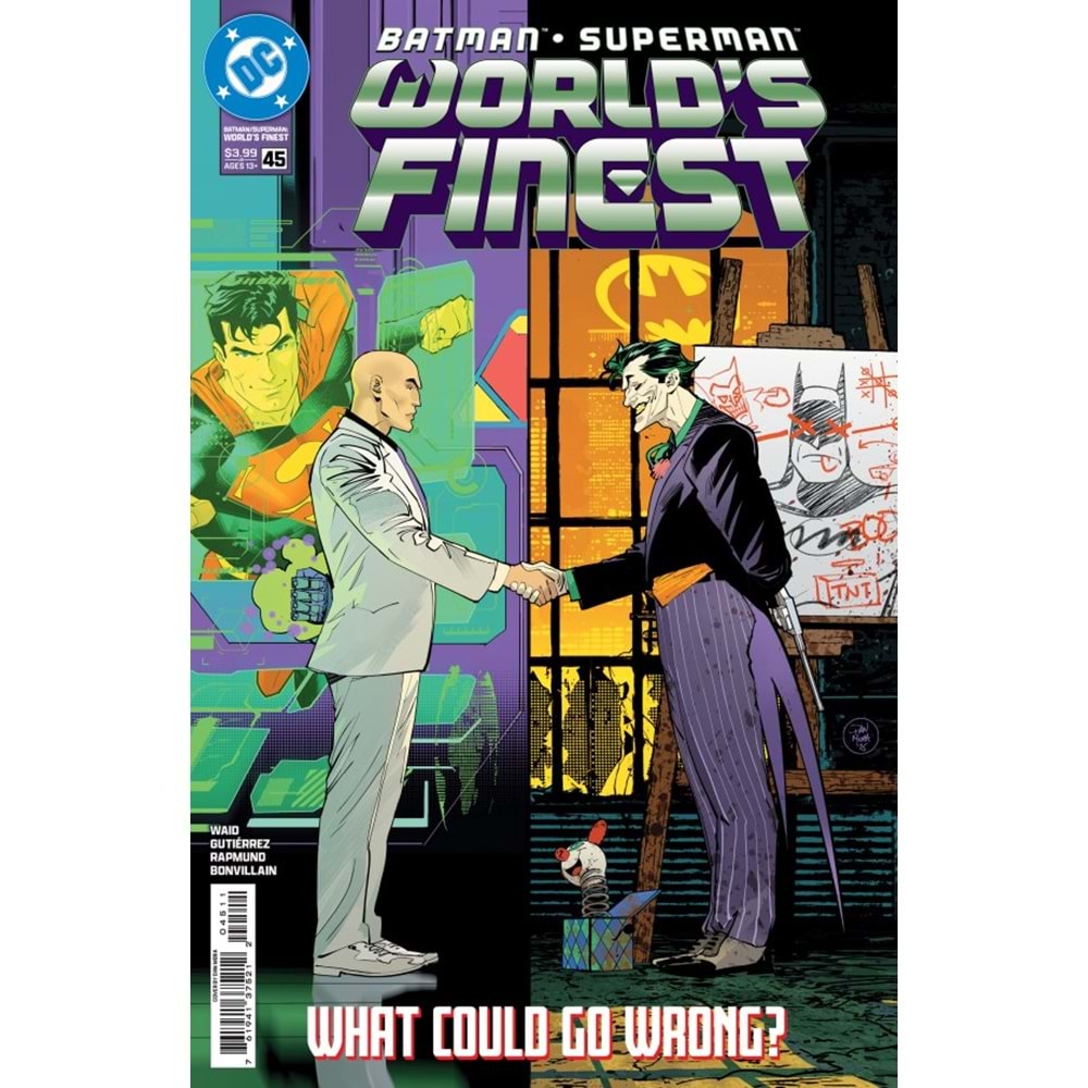 BATMAN SUPERMAN WORLDS FINEST (2022) # 45 COVER A DAN MORA