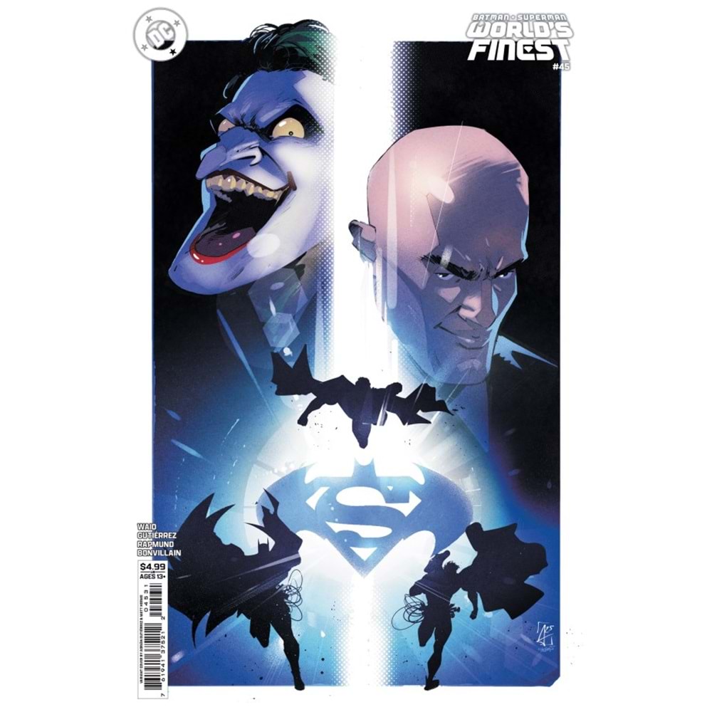 BATMAN SUPERMAN WORLDS FINEST (2022) # 45 COVER C ADRIAN GUTIERREZ CARD STOCK VARIANT
