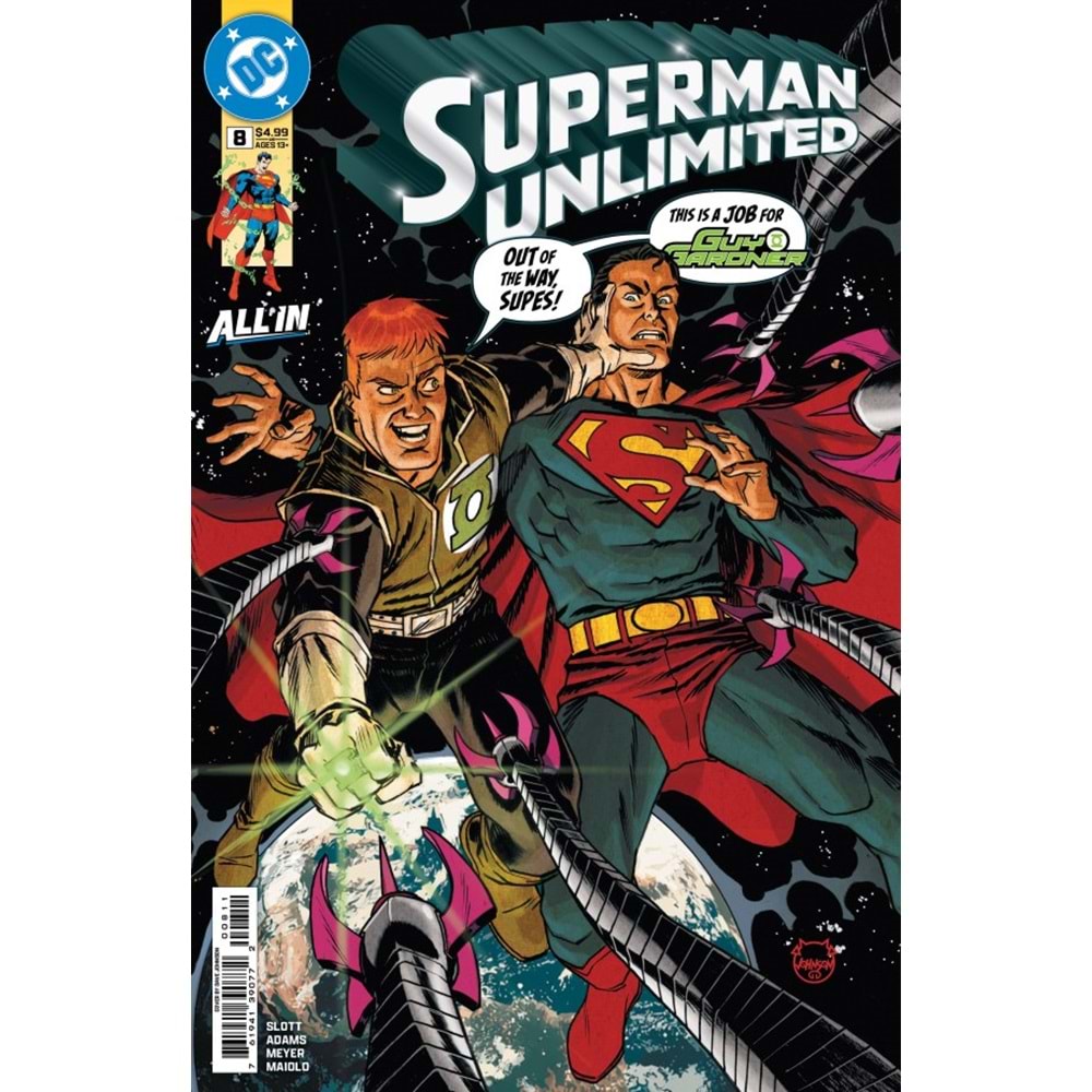 SUPERMAN UNLIMITED #8 COVER A DAVE JOHNSON