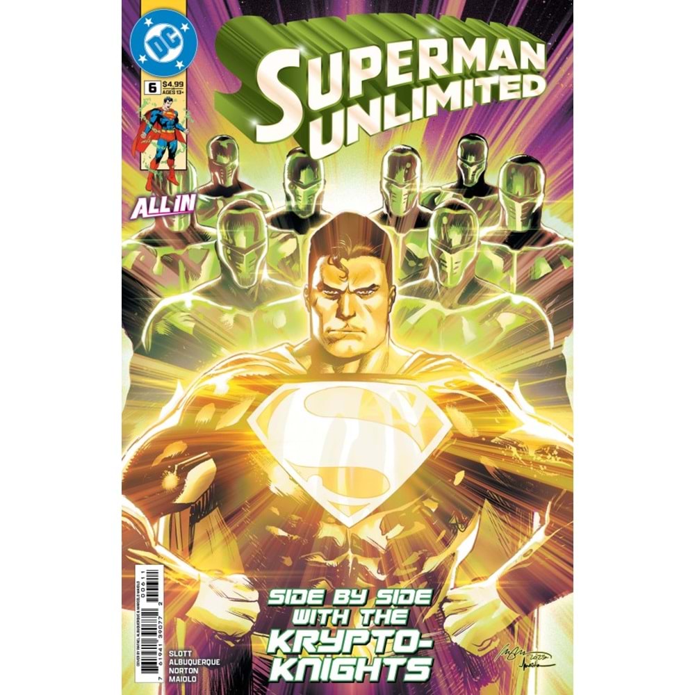 SUPERMAN UNLIMITED #6 COVER A RAFAEL ALBUQUERQUE