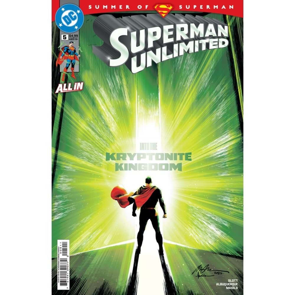 SUPERMAN UNLIMITED #5 COVER A RAFAEL ALBUQUERQUE