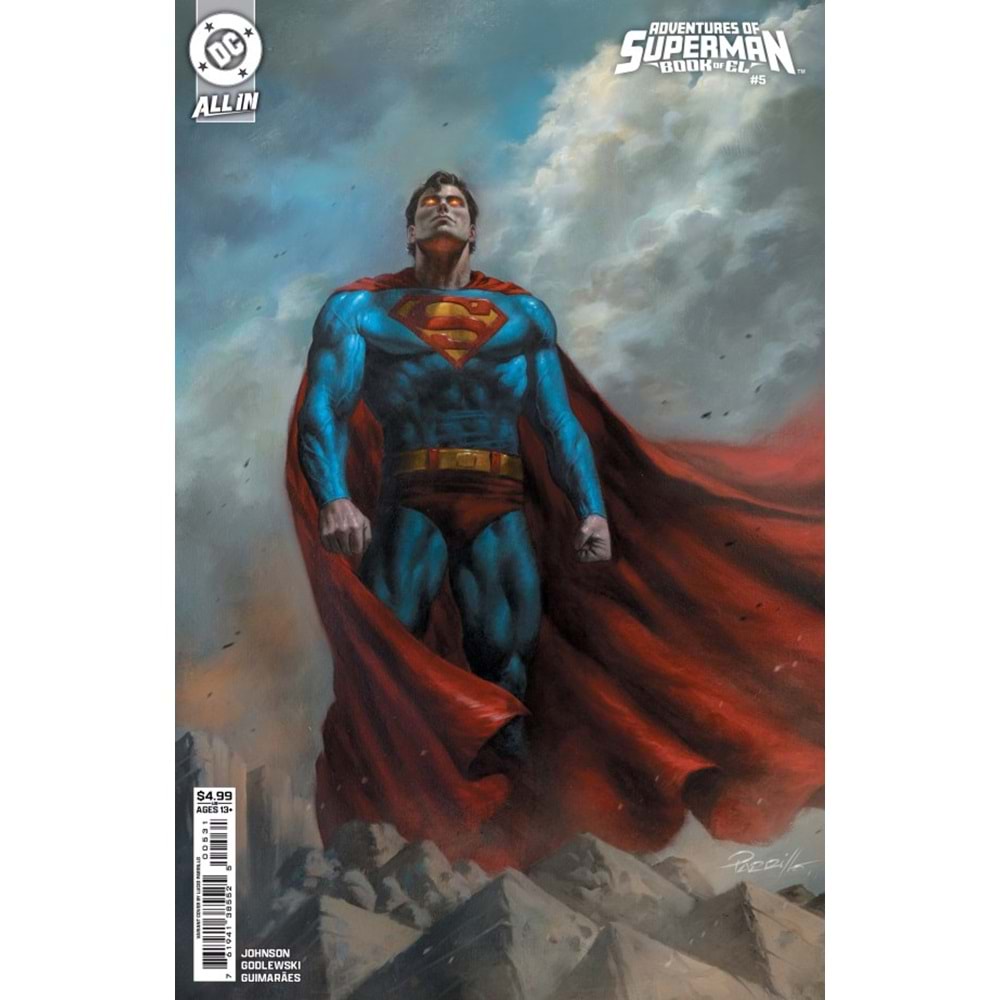 ADVENTURES OF SUPERMAN BOOK OF EL #5 (OF 12) COVER C LUCIO PARRILLO CARD STOCK VARIANT