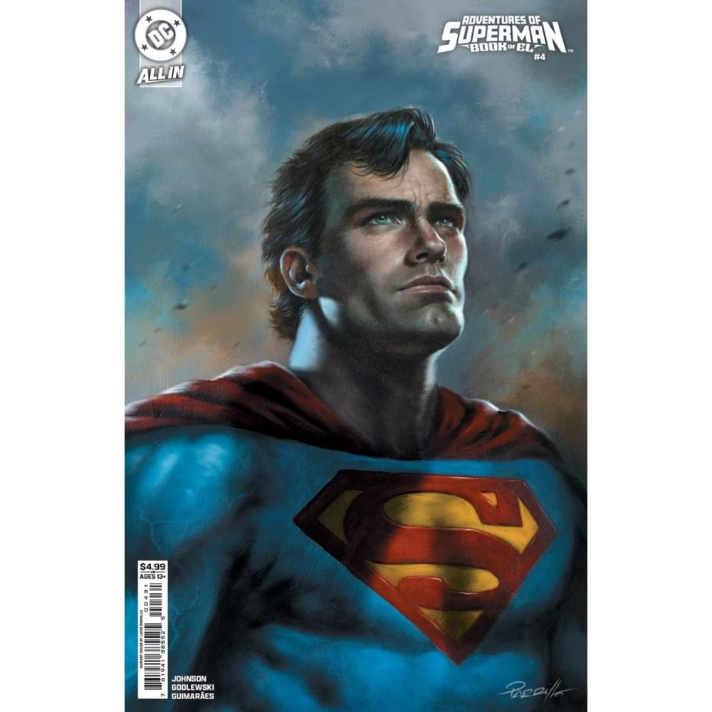 ADVENTURES OF SUPERMAN BOOK OF EL #4 (OF 12) COVER C LUCIO PARRILLO CARD STOCK VARIANT