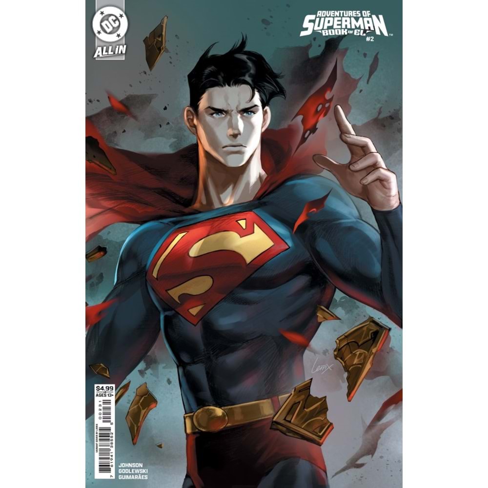 ADVENTURES OF SUPERMAN BOOK OF EL #2 (OF 12) COVER C LESLEY LEIRIX LI CARD STOCK VARIANT