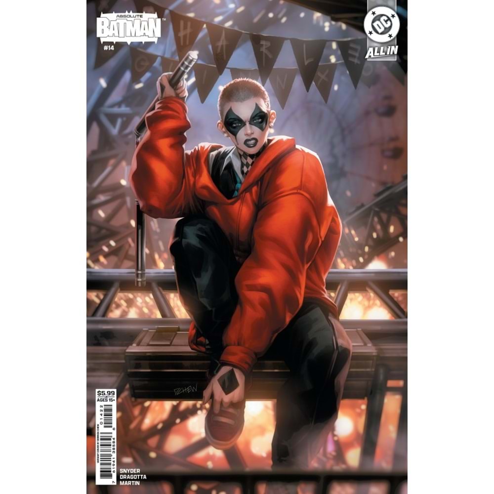 ABSOLUTE BATMAN # 14 COVER F DERRICK CHEW CARD STOCK VARIANT