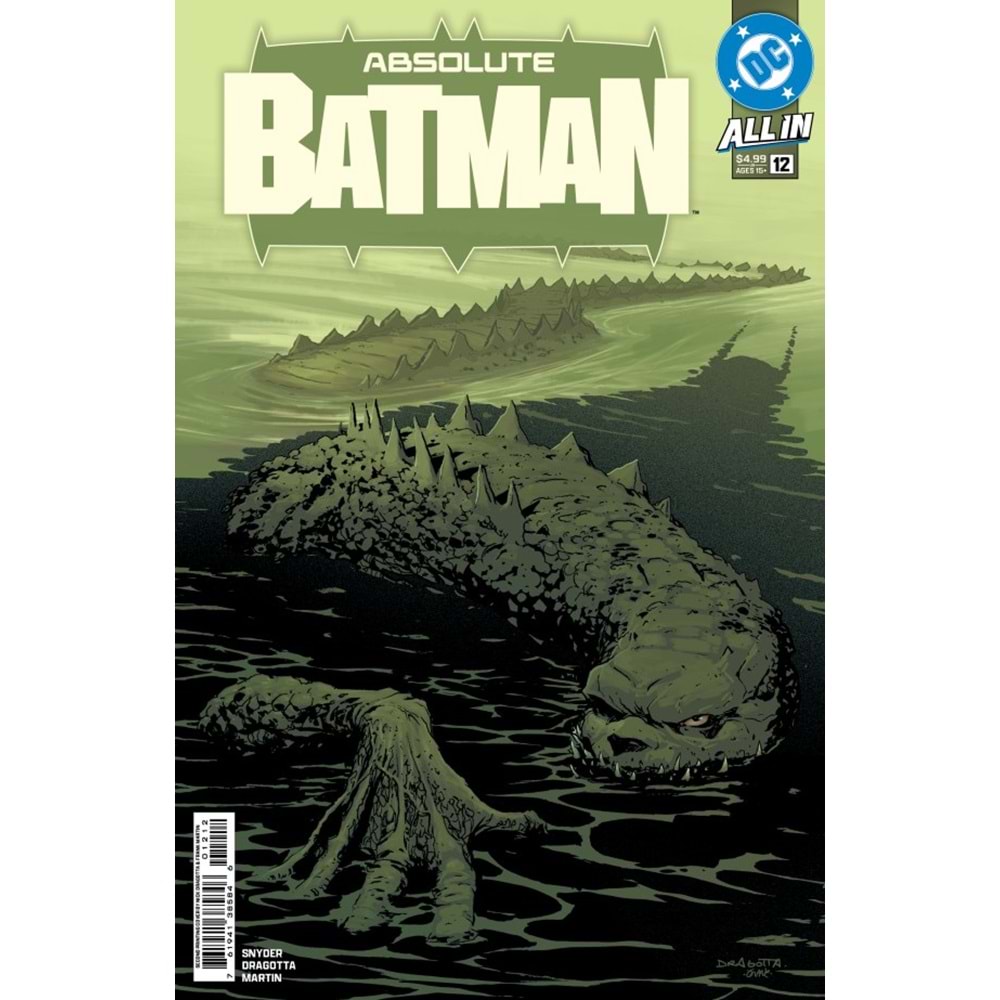 ABSOLUTE BATMAN # 12 SECOND PRINTING