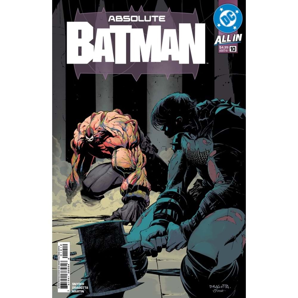 ABSOLUTE BATMAN # 10 SECOND PRINTING