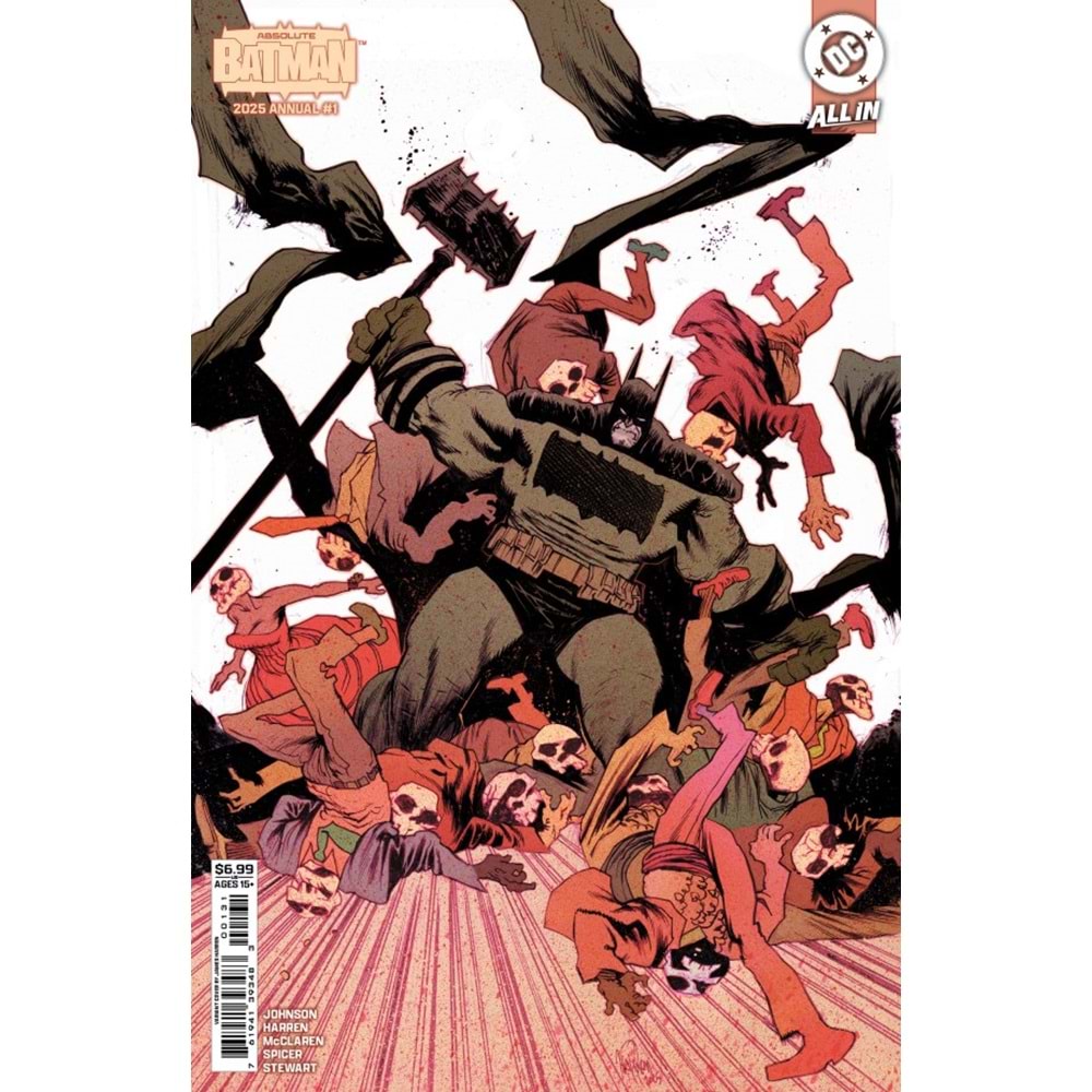 ABSOLUTE BATMAN 2025 ANNUAL #1 (ONE-SHOT) COVER C JAMES HARREN CARD STOCK VARIANT