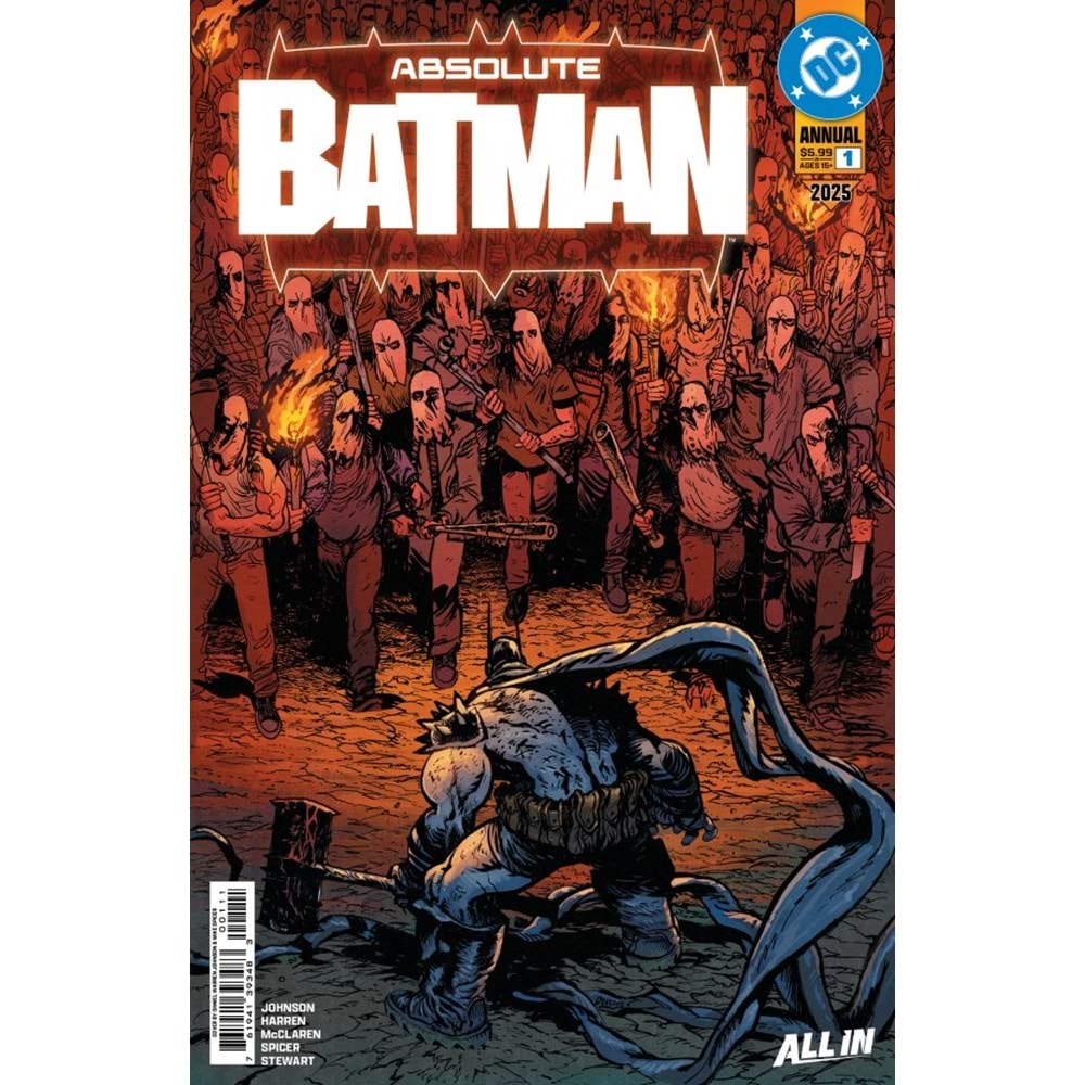 ABSOLUTE BATMAN 2025 ANNUAL #1 (ONE-SHOT) COVER A DANIEL WARREN JOHNSON