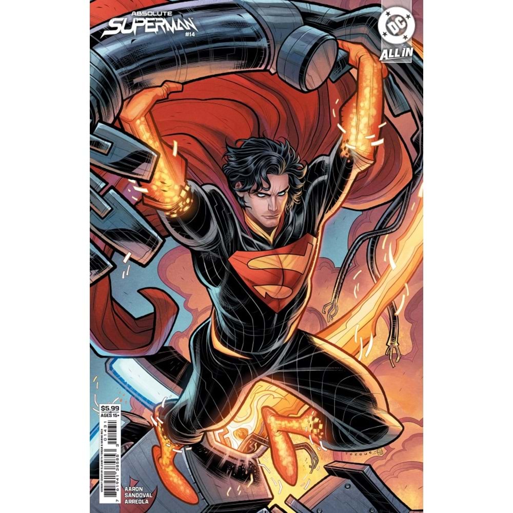 ABSOLUTE SUPERMAN # 14 COVER C ELIZABETH TORQUE CARD STOCK VARIANT
