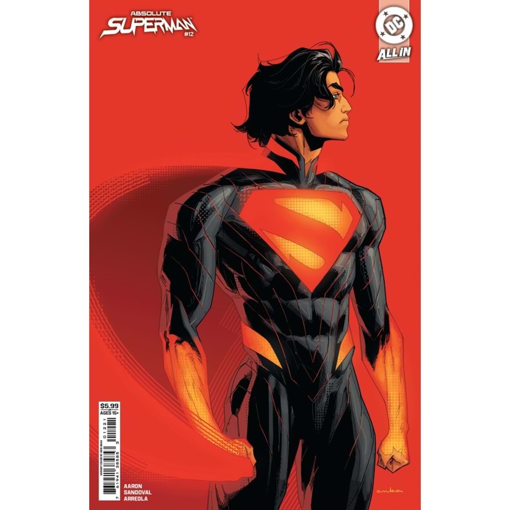 ABSOLUTE SUPERMAN # 12 COVER C KRIS ANKA CARD STOCK VARIANT