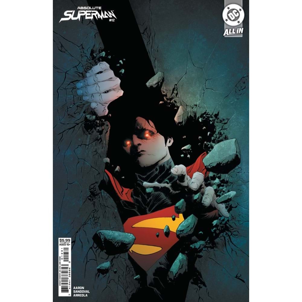 ABSOLUTE SUPERMAN # 12 COVER B JAE LEE CARD STOCK VARIANT