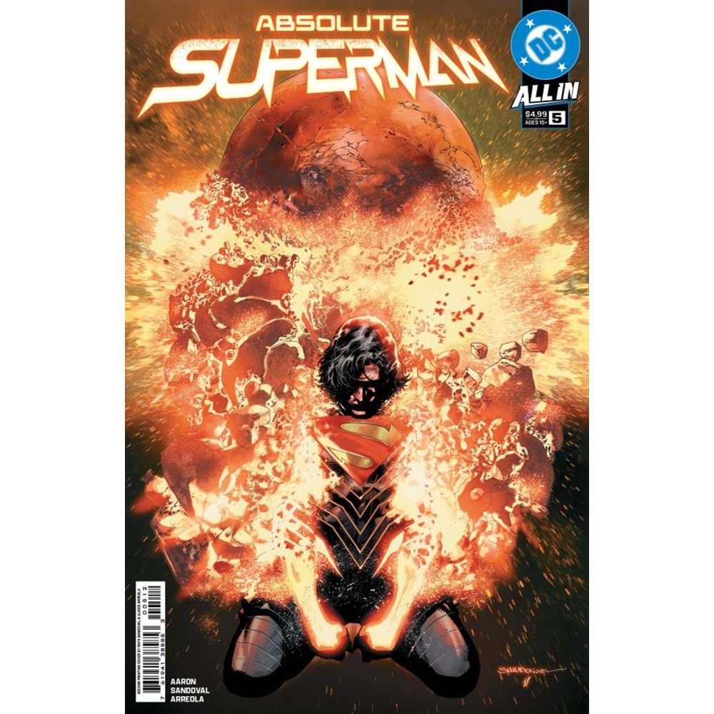 ABSOLUTE SUPERMAN # 5 SECOND PRINTING