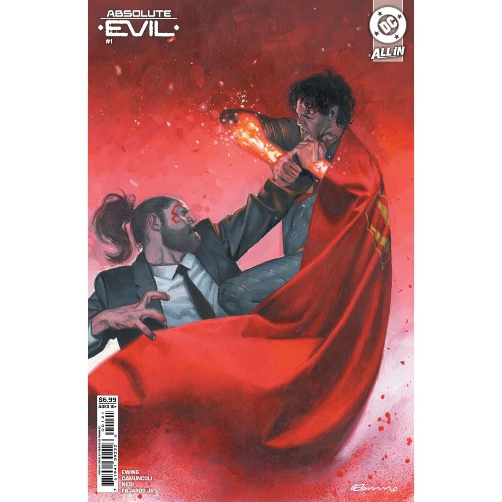 ABSOLUTE EVIL #1 (ONE-SHOT) COVER B FABRIZIO DE TOMMASO CARD STOCK VARIANT