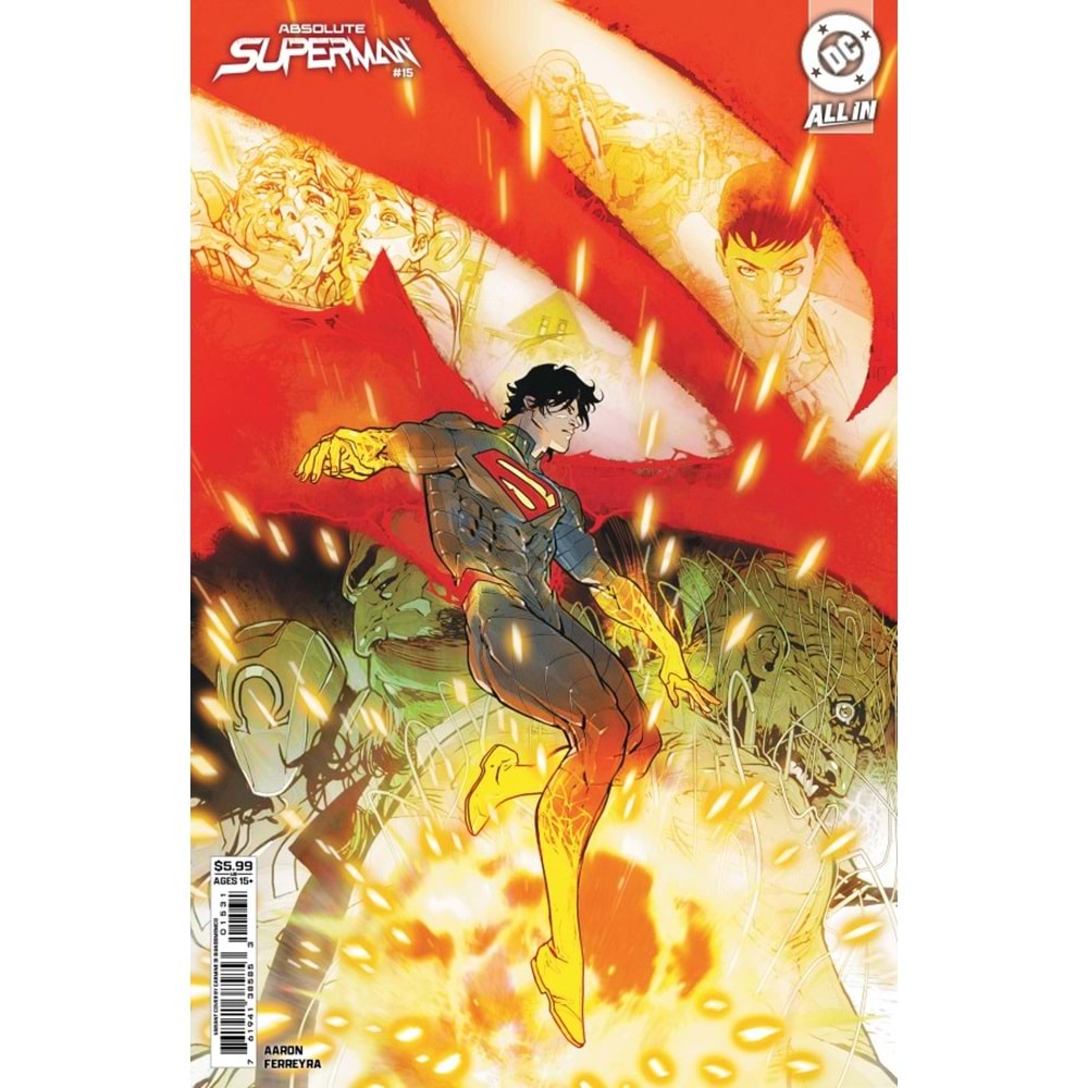 ABSOLUTE SUPERMAN # 15 COVER C CARMINE DI GIANDOMENICO CARD STOCK VARIANT