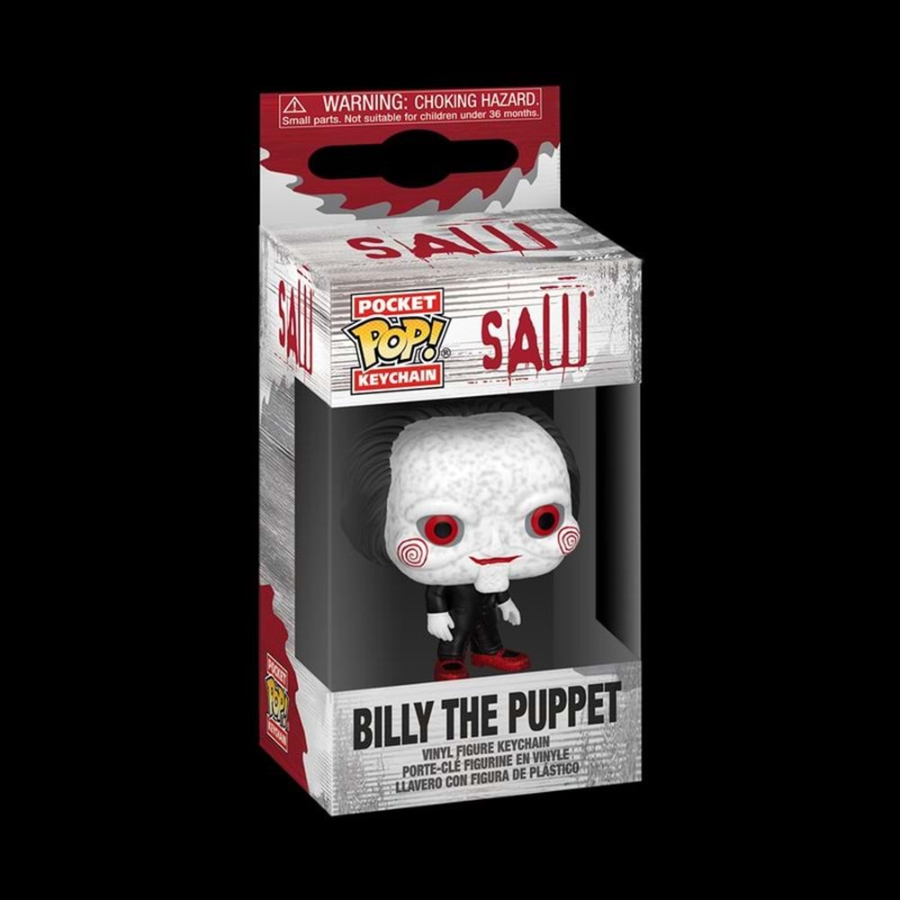 FUNKO POP SAW BILLY THE PUPPET KEYCHAIN