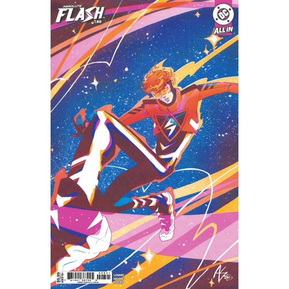 ABSOLUTE FLASH #8 COVER D AL KAPLAN CARD STOCK VARIANT