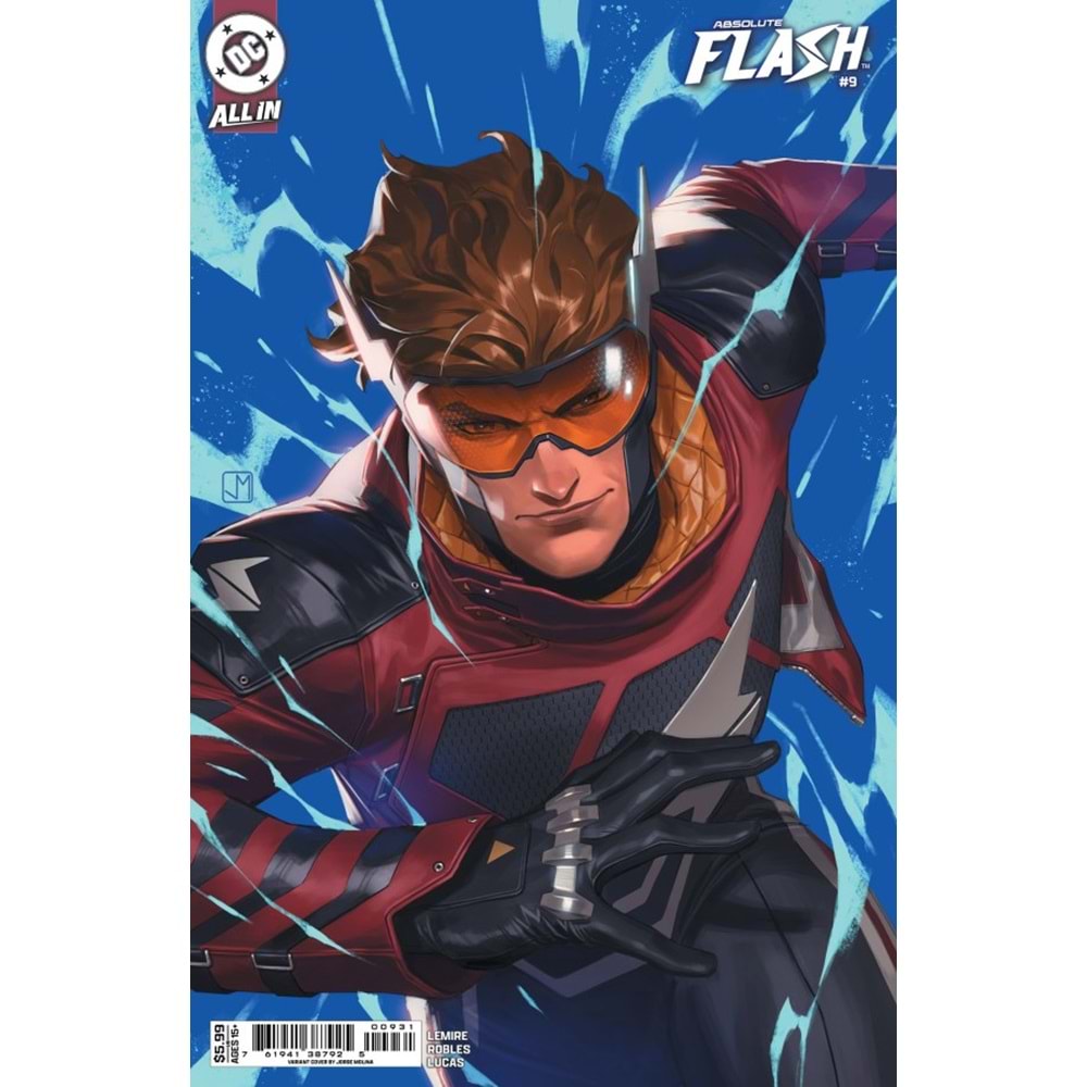 ABSOLUTE FLASH #9 COVER C JORGE MOLINA CARD STOCK VARIANT