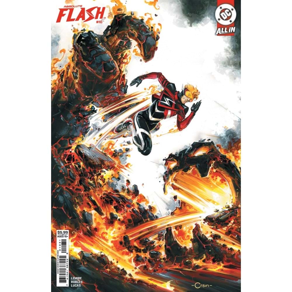 ABSOLUTE FLASH #10 COVER C CLAYTON CRAIN CARD STOCK VARIANT