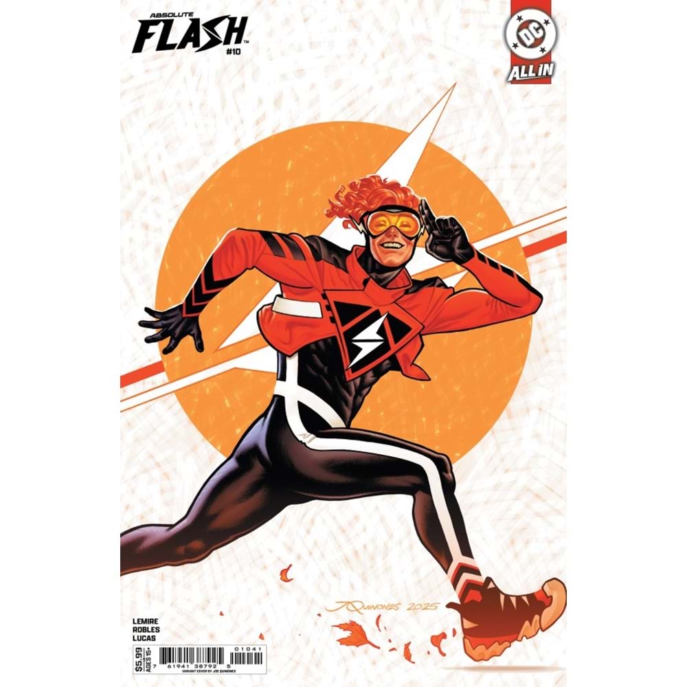 ABSOLUTE FLASH #10 COVER D JOE QUINONES CARD STOCK VARIANT