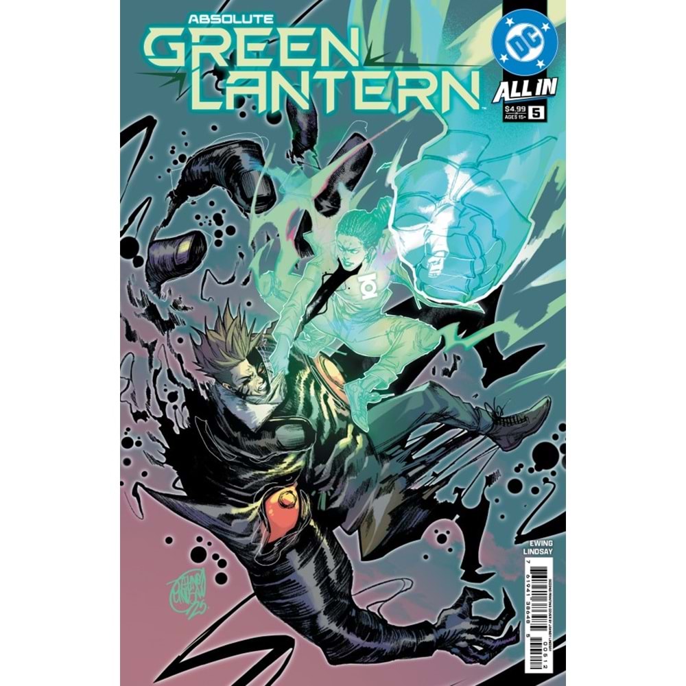 ABSOLUTE GREEN LANTERN #5 SECOND PRINTING
