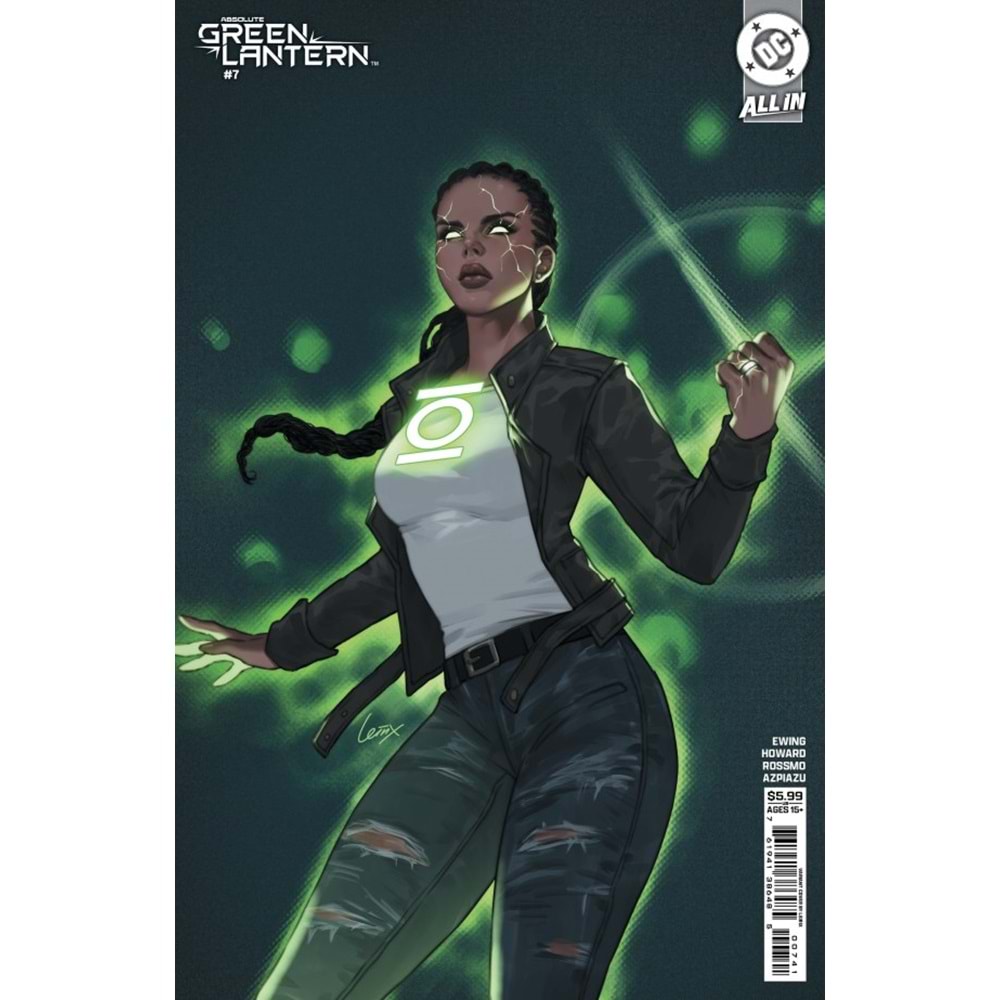 ABSOLUTE GREEN LANTERN #7 COVER C LESLEY LEIRIX LI CARD STOCK VARIANT