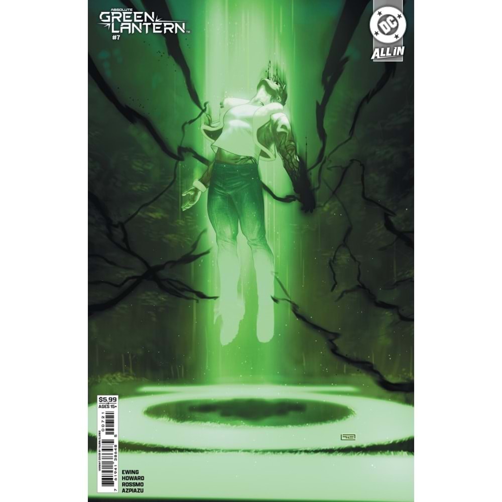 ABSOLUTE GREEN LANTERN #7 COVER B TAURIN CLARKE CARD STOCK VARIANT