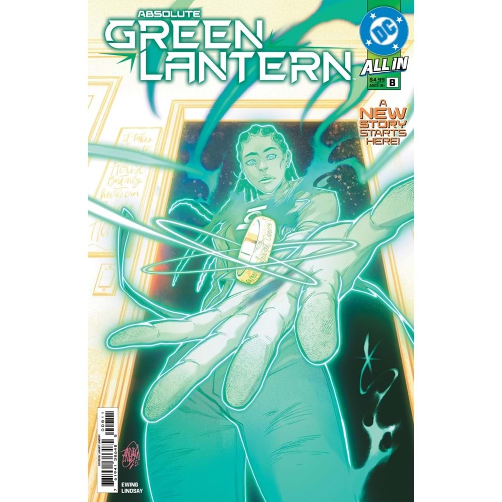 ABSOLUTE GREEN LANTERN #8 COVER A JAHNOY LINDSAY