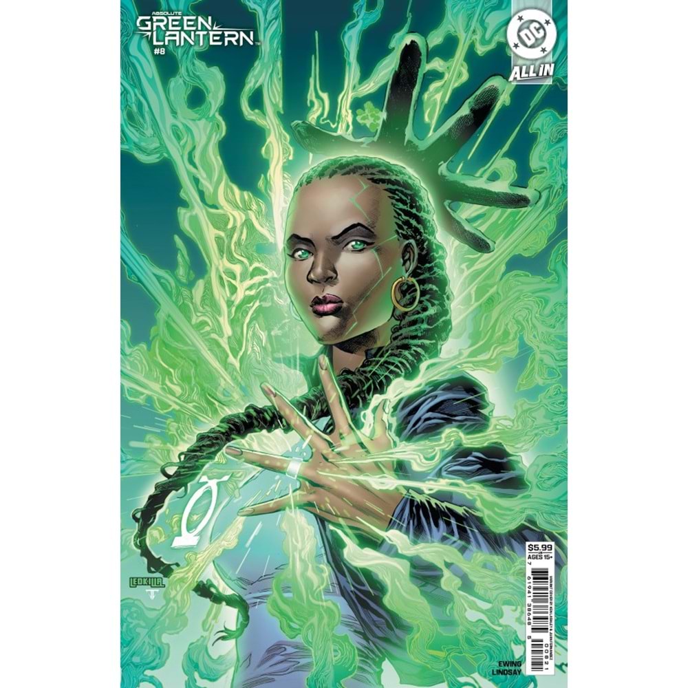 ABSOLUTE GREEN LANTERN #8 COVER B KEN LASHLEY CARD STOCK VARIANT